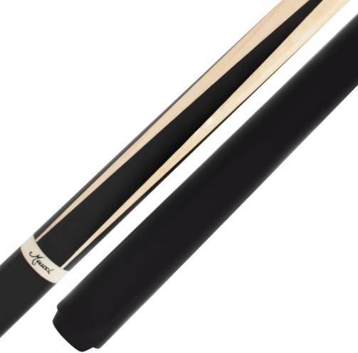 Meucci Black Sneaky Pete Pool Cue 19oz w/ 12.5mm Pro Shaft! Free Hard Case!