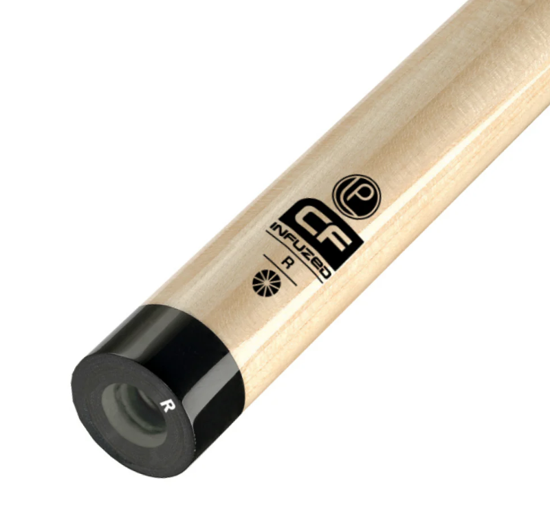 Lucasi Pro Maple 10‑Splice Cue w/ CF InFUZED Shaft – Choose Joint & Size