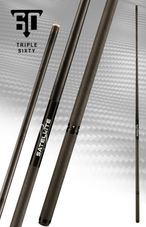 New Triple 60 Satellite With Sport Wrap Carbon Fiber Jump Cue with Extension
