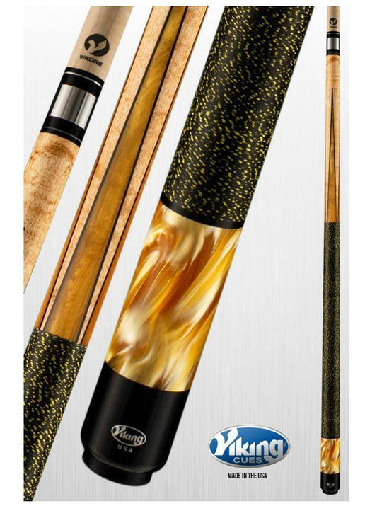 Viking Linen Wrap Pool Cue B4005 w/ Vikore High Performance Shaft Free Shipping