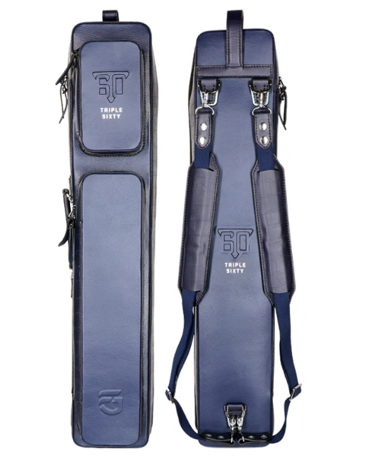 Triple 60 Fedor Gorst Limited 4X8 Custom Blue Leather Butterfly Soft Cue Case!