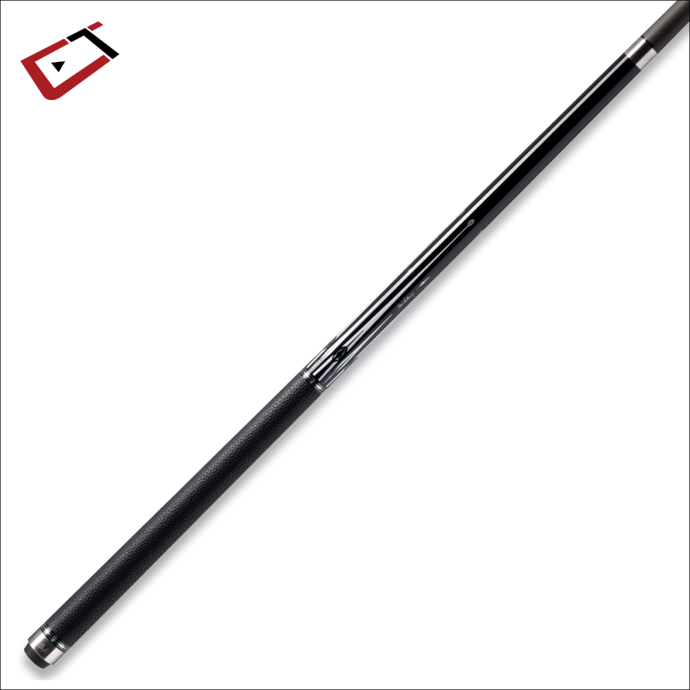 Cuetec Cynergy SVB Gen II Pool Cue – Black | Leather Wrap | 11.8mm Shaft 19oz