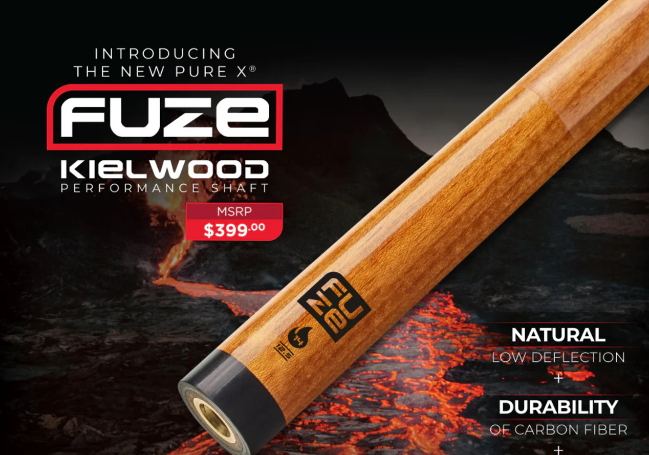 Pure X Kielwood FUZE Shaft - Pick Your Size and Joint!  Kamui Tip!