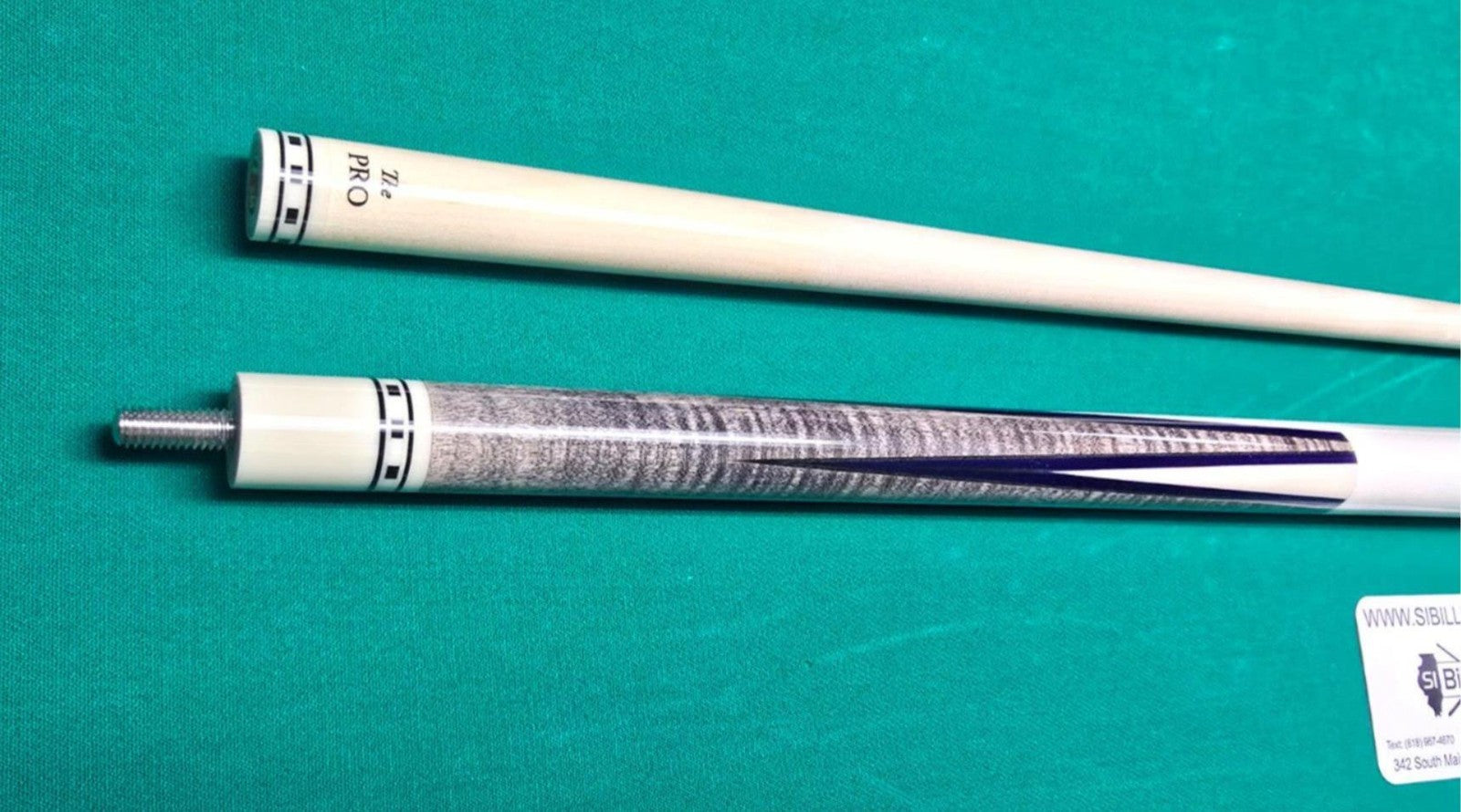 Meucci Economy Cure 7 Purple Pool Cue 19oz w/ 12.5mm Pro Shaft! Free Hard Case!