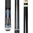 PureX HXT62 Pool Cue Stick, Kamui Soft Tip, Low Deflection Shaft, Blue