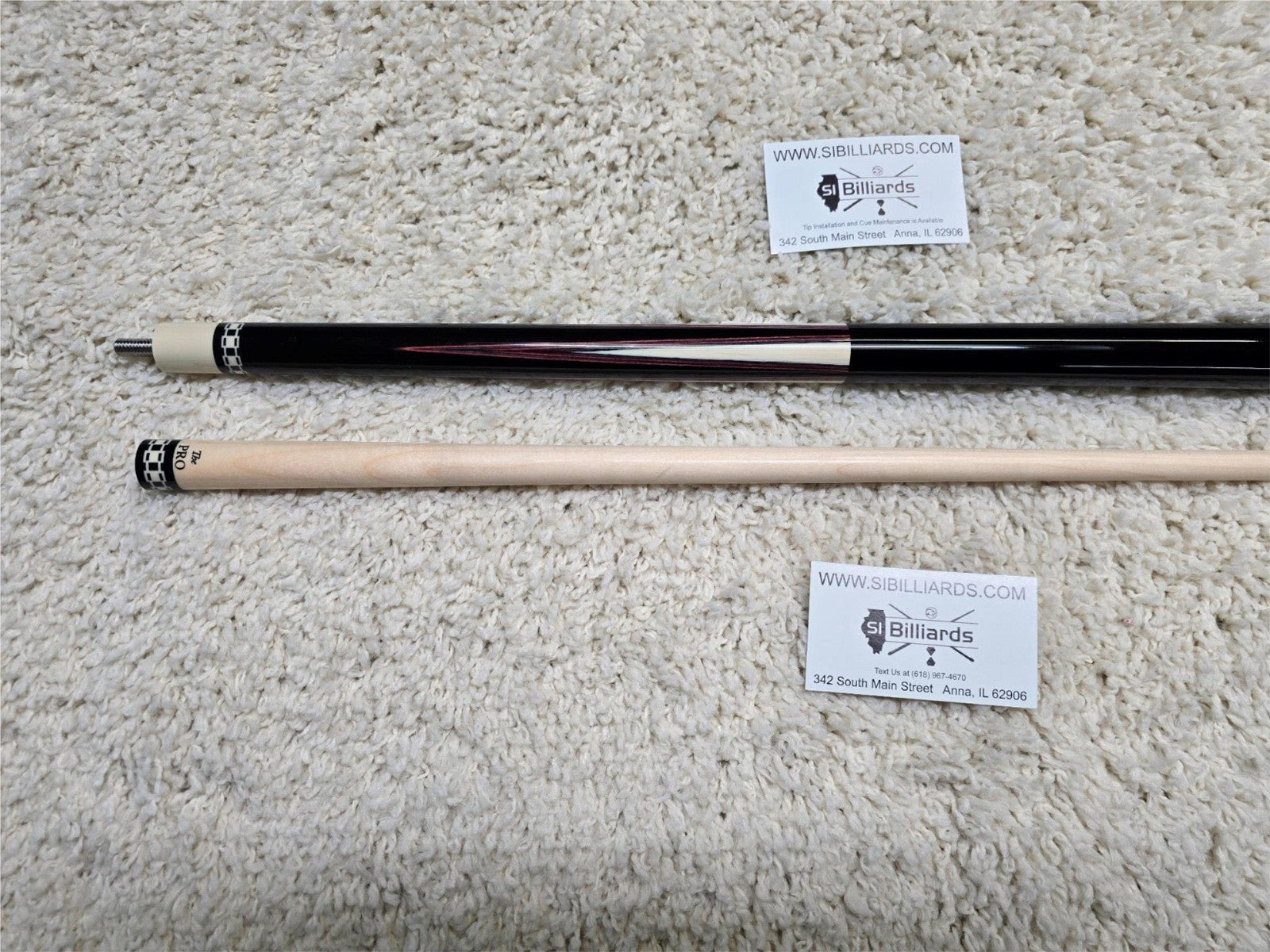 Meucci MEHOF04 Gambler Jokers Pool Cue 19oz Free Hard Case