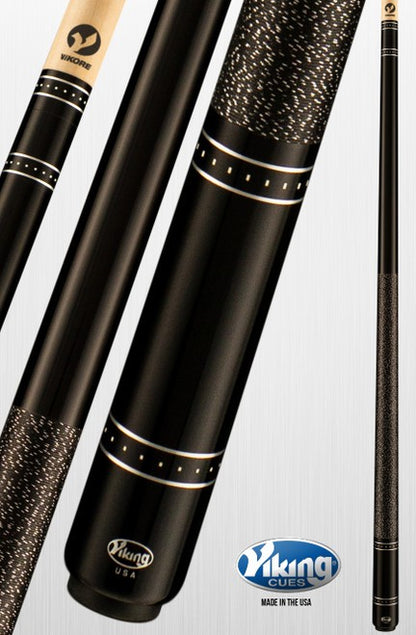 Viking Defender DF0202 Pool Cue, Vikore Shaft, Irish Linen Wrap, Maple