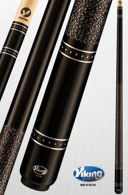 Viking Defender DF0202 Pool Cue, Vikore Shaft, Irish Linen Wrap, Maple