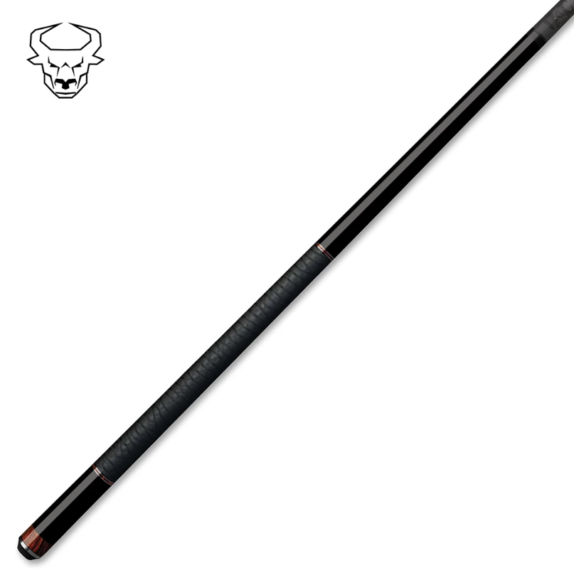 Bull Carbon BCC30 Pool Cue – Black Onyx + Cocobolo - Carbon Fiber Shaft –Uni‑Loc