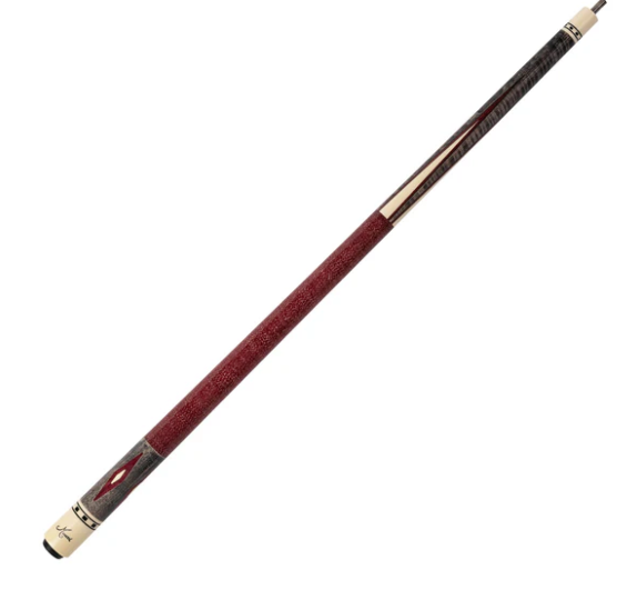 Meucci Economy Cure 7 Red Pool Cue 19oz w/ 12.5mm Pro Shaft! Free Hard Case!8