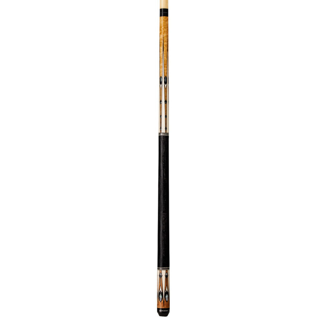 Players G4140 Antique Maple with Mother of Pearl Cue with Embossed Leather Wrap