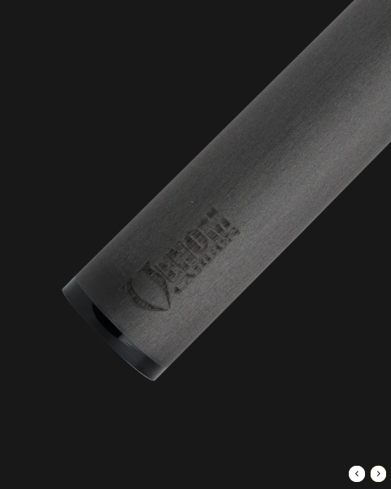 Poison VX Jump/Break Cue with Venom Carbon Fiber Shaft - Black/Gray 13mm