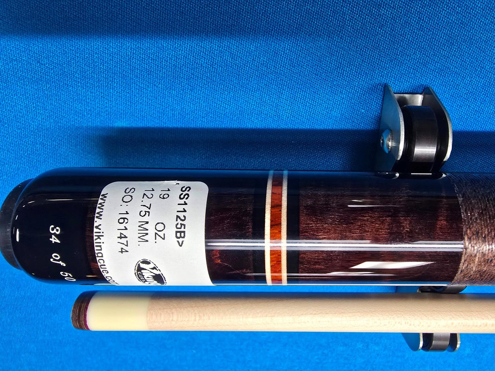 Viking November SS-1125B Smart Shops Pool Cue!  Premium Curly Maple 35/50