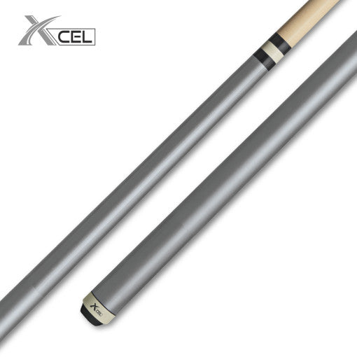 Xcel KS02-25 Heavy Hitter 25oz Break Cue for Pool and Billiards - Silver Finish