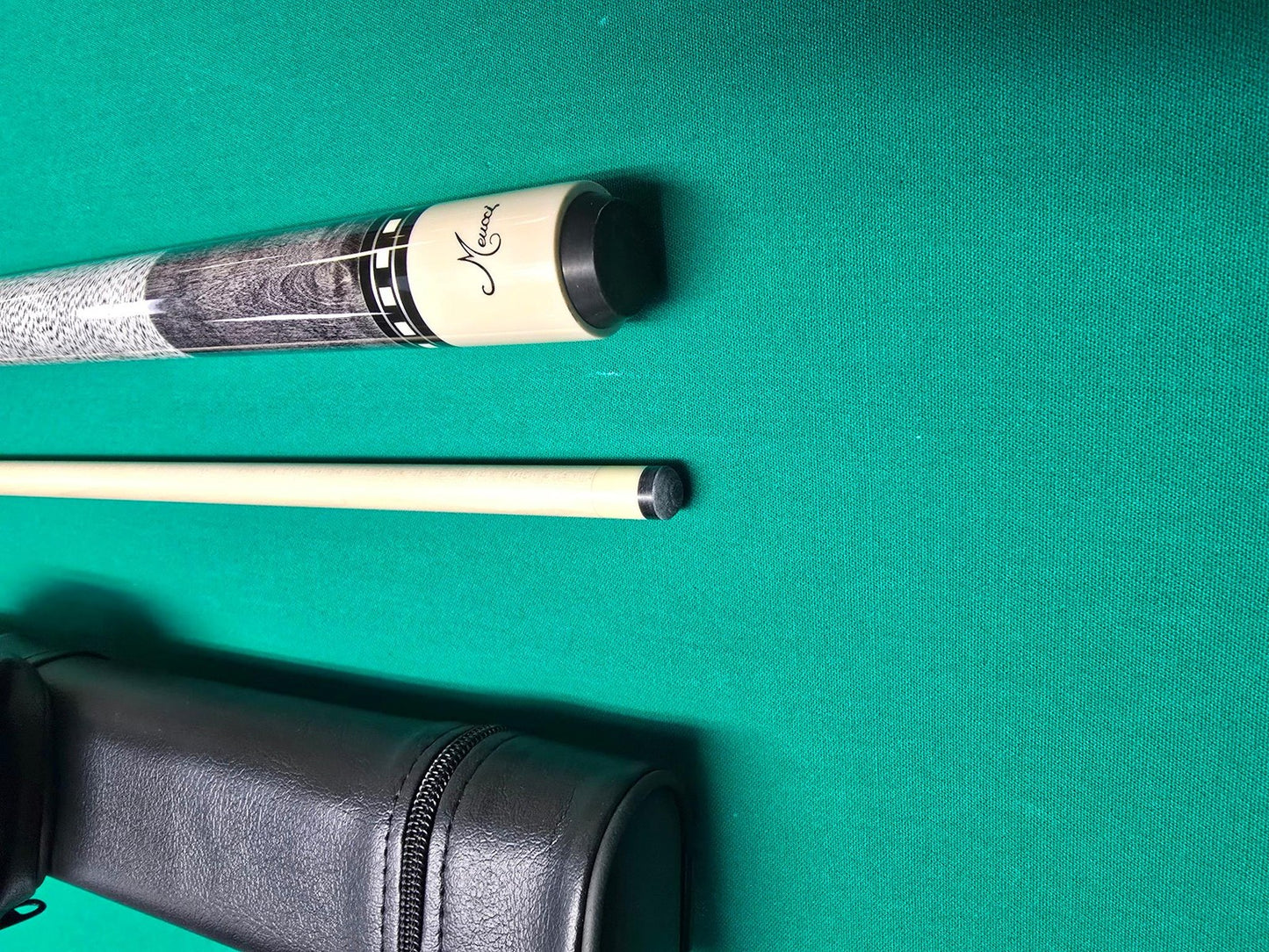 Meucci JS-S Pool Cue | 12.5mm Pro Shaft + FREE Hard Case | Brand New | Fast Ship