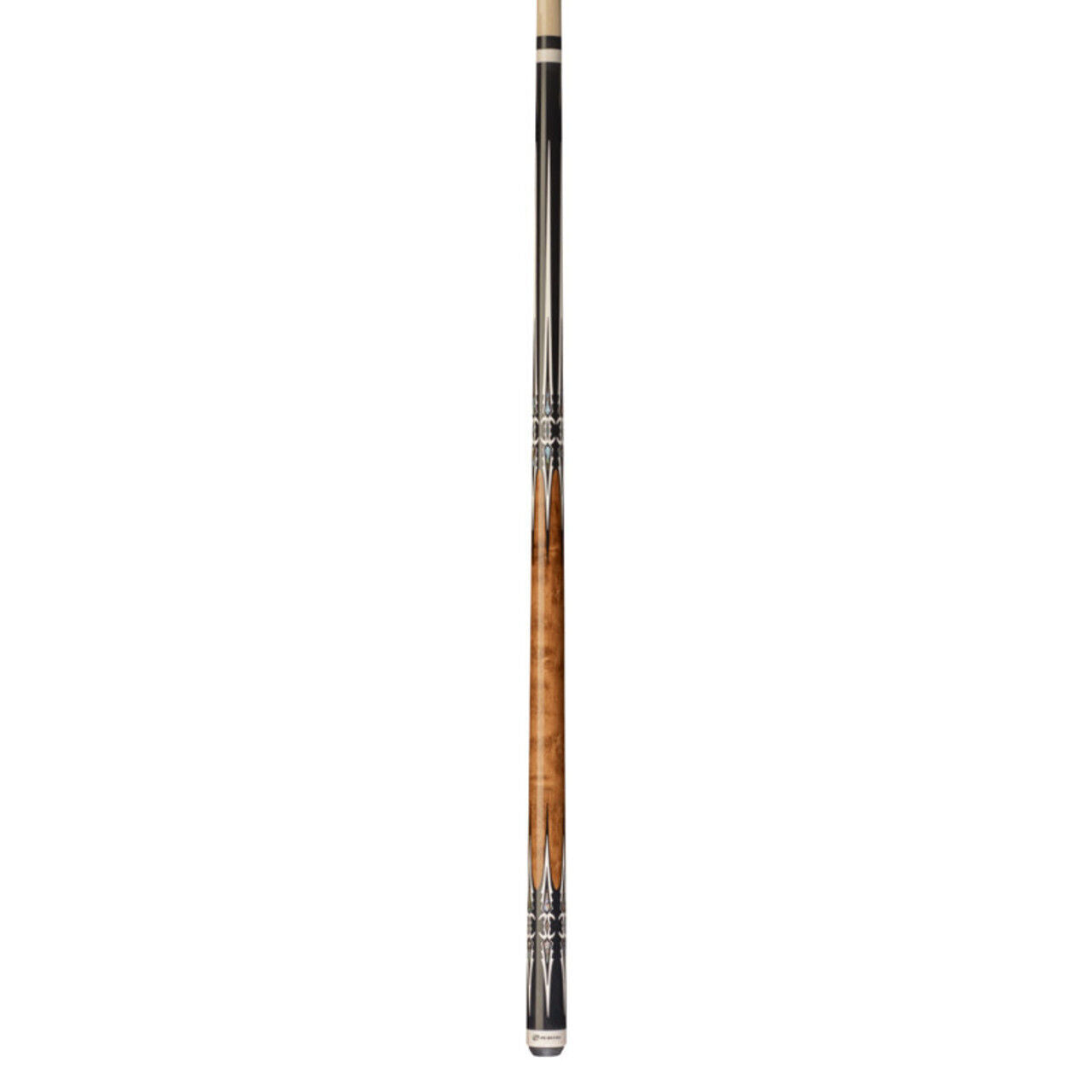 Players G4114 Black & Antique Maple Wrapless Cue! Free Shipping!