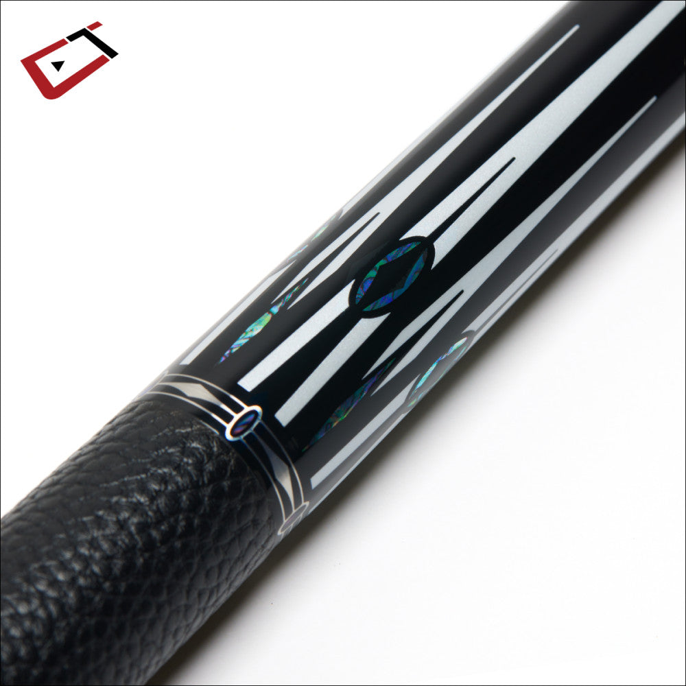 Cuetec Cynergy SVB Gen II Pool Cue 12.5mm Carbon Fiber Shaft Black Leather