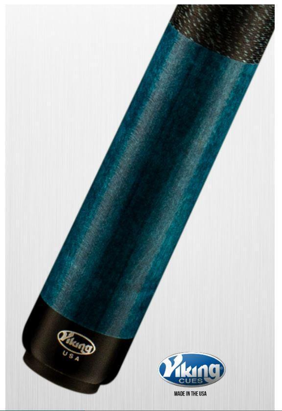 Viking B2210 Linen Wrap Pool Cue w/ 13 mm V PRO Shaft (Teal) - Free Shipping