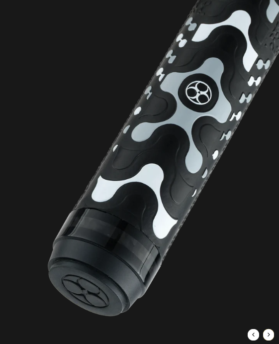 Poison VX Jump/Break Cue with Venom Carbon Fiber Shaft - Black/Gray 13mm