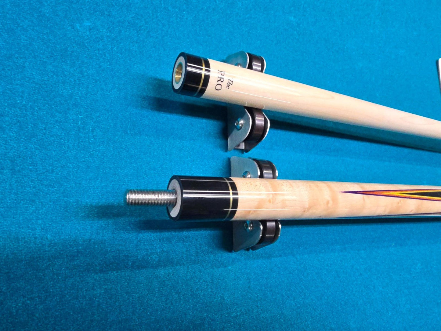 Meucci ANW‑3 All Natural Wood 3 Pool Cue, Pro Shaft, Bocote Handle - Free Case!