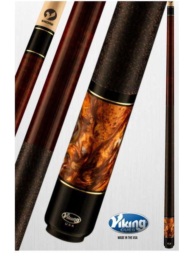 Viking B3269 Linen Wrap Pool Cue w/ ViKORE High Performance Shaft Free Shipping!