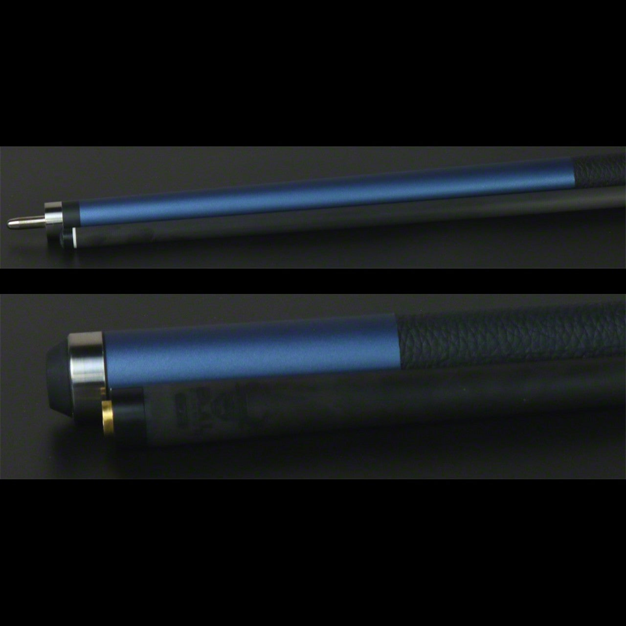 Bull Carbon LD12 Denver Blue Pool Cue | Carbon Fiber Shaft | Leather Wrap