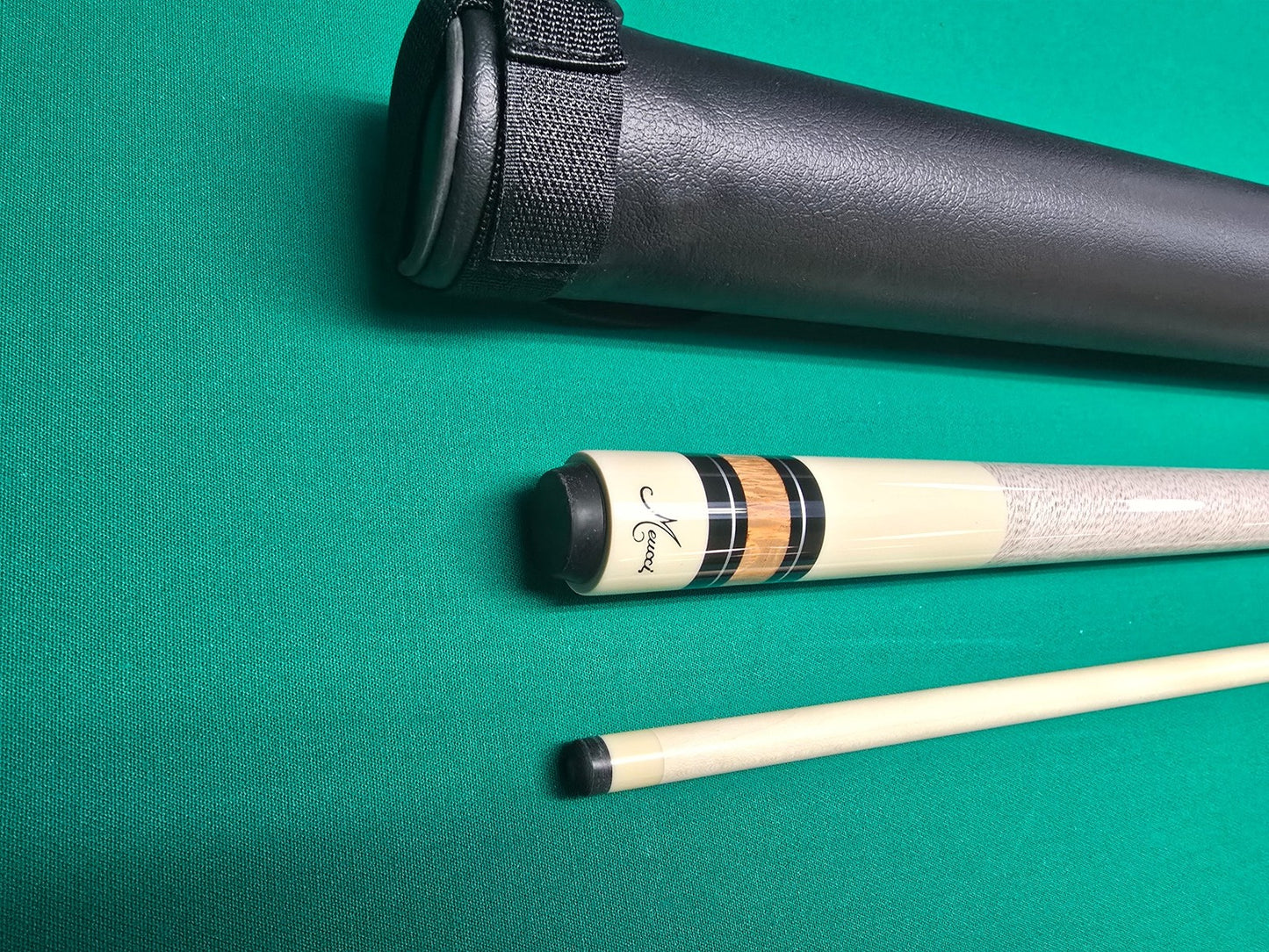 Meucci Ultra Piston 1 Pool Cue – 19oz w/ 12.5mm Pro Shaft + FREE Hard Case!