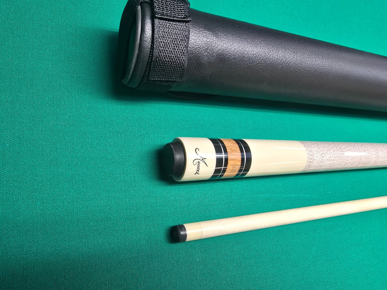 Meucci Ultra Piston 1 Pool Cue – 19oz w/ 12.5mm Pro Shaft + FREE Hard Case!