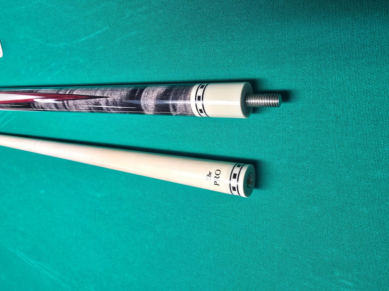 Meucci Economy Cure 7 Red Pool Cue 19oz w/ 12.5mm Pro Shaft! Free Hard Case!8