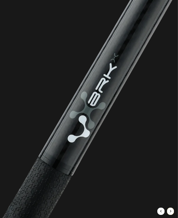 Poison VX Jump/Break Cue with Venom Carbon Fiber Shaft - Black/Gray 13mm
