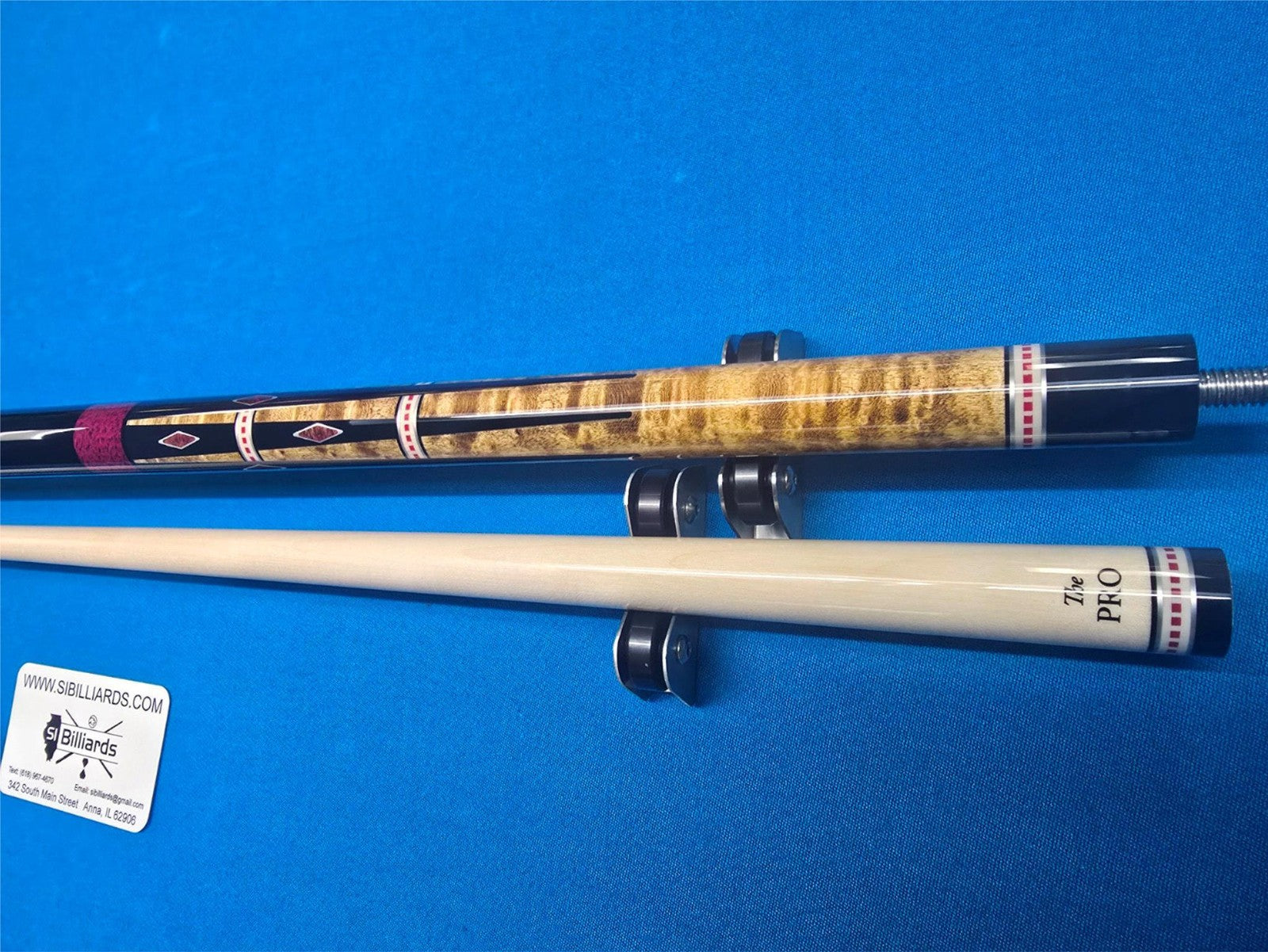 Meucci 21st Century 5 Pool Cue – Pro Shaft – Black Wrap – Made USA - Free Case!