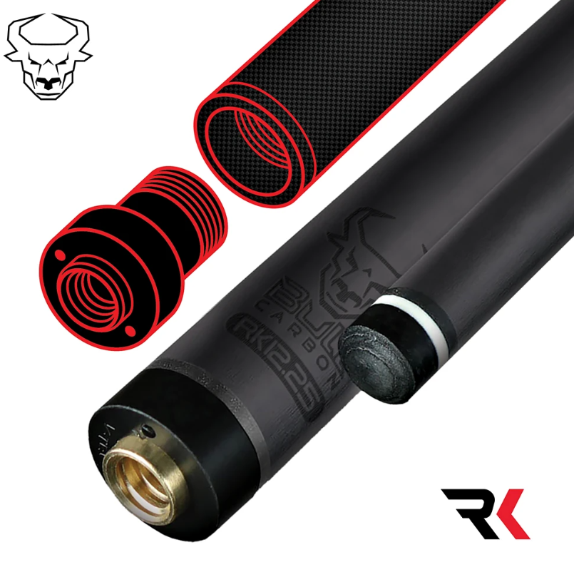 Bull Carbon RK Shaft 12.25mm Extreme Low Deflection Carbon Fiber Kamui