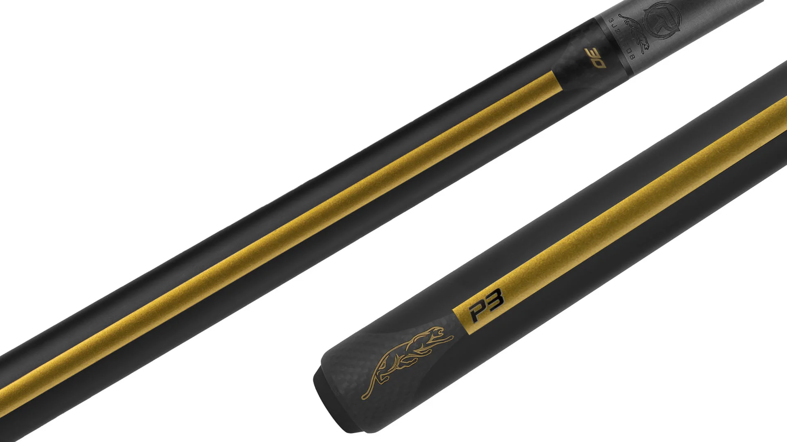 Predator 30th Anniversary Limited Edition P3 Racer Gold Pool Cue - No Wrap