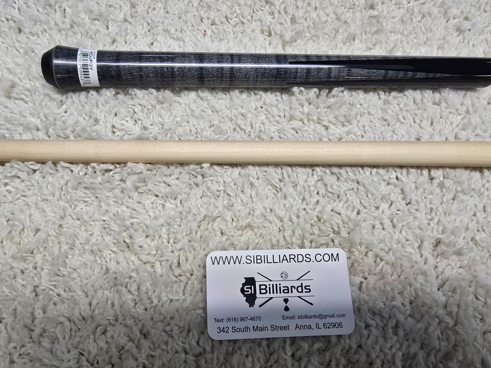 Koda KDJPGY Jump Cue 13.5mm - Reverse Sneaky Pete Grey  New!!