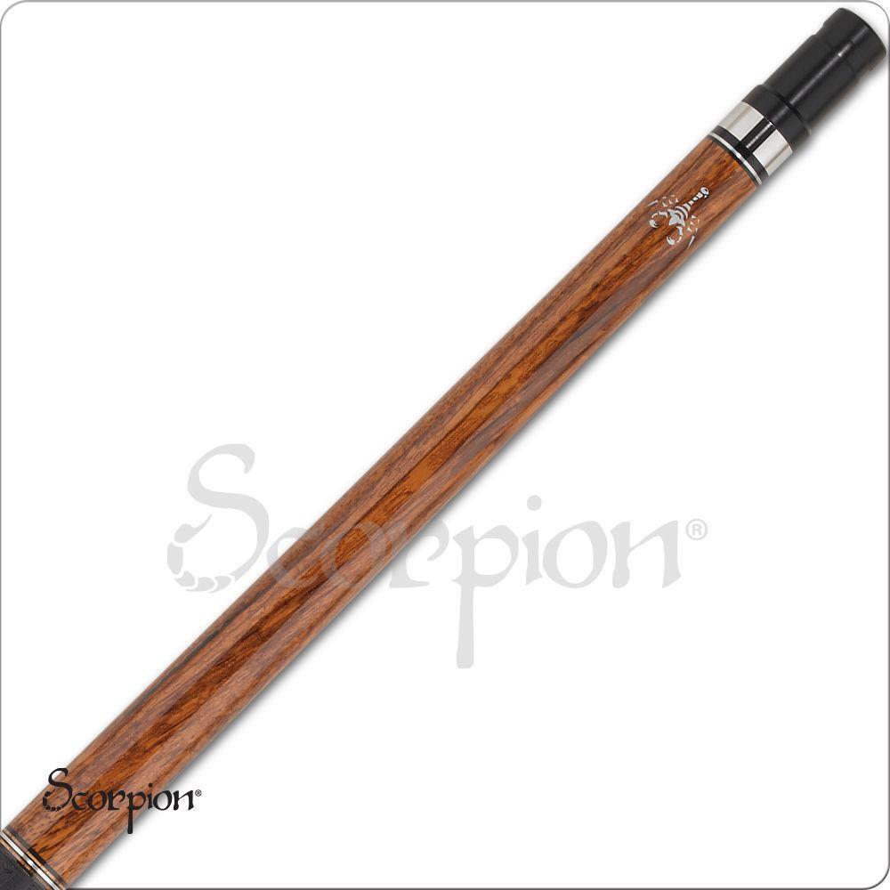 Scorpion JAR11 Series Pool Cue Zebrawood 19oz Free Shipping!