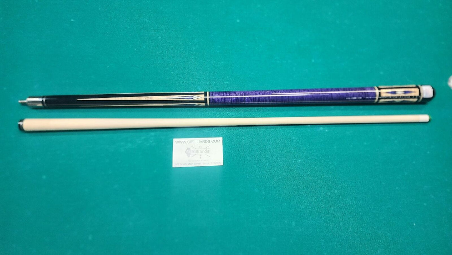 IN STOCK, Pechauer P11-N Pro Series Purple Pool Cue, w/ 12.5mm Shaft! In stock!