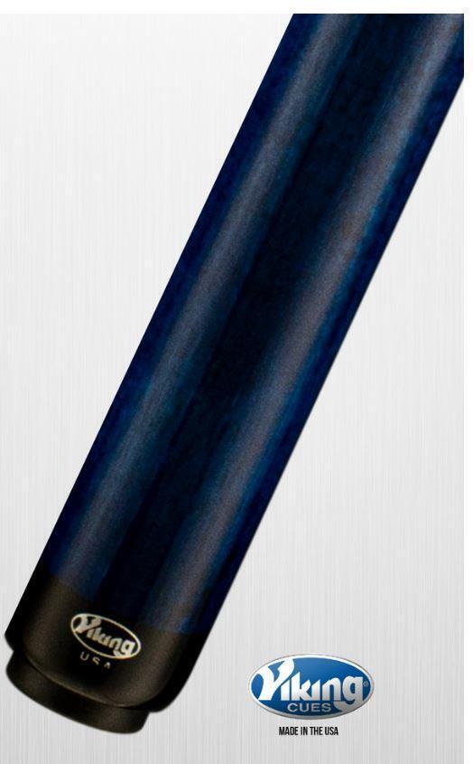 Viking B2007 Wrapless Pool Cue w/ 13 mm V PRO Shaft (Ocean Blue) - Free Shipping