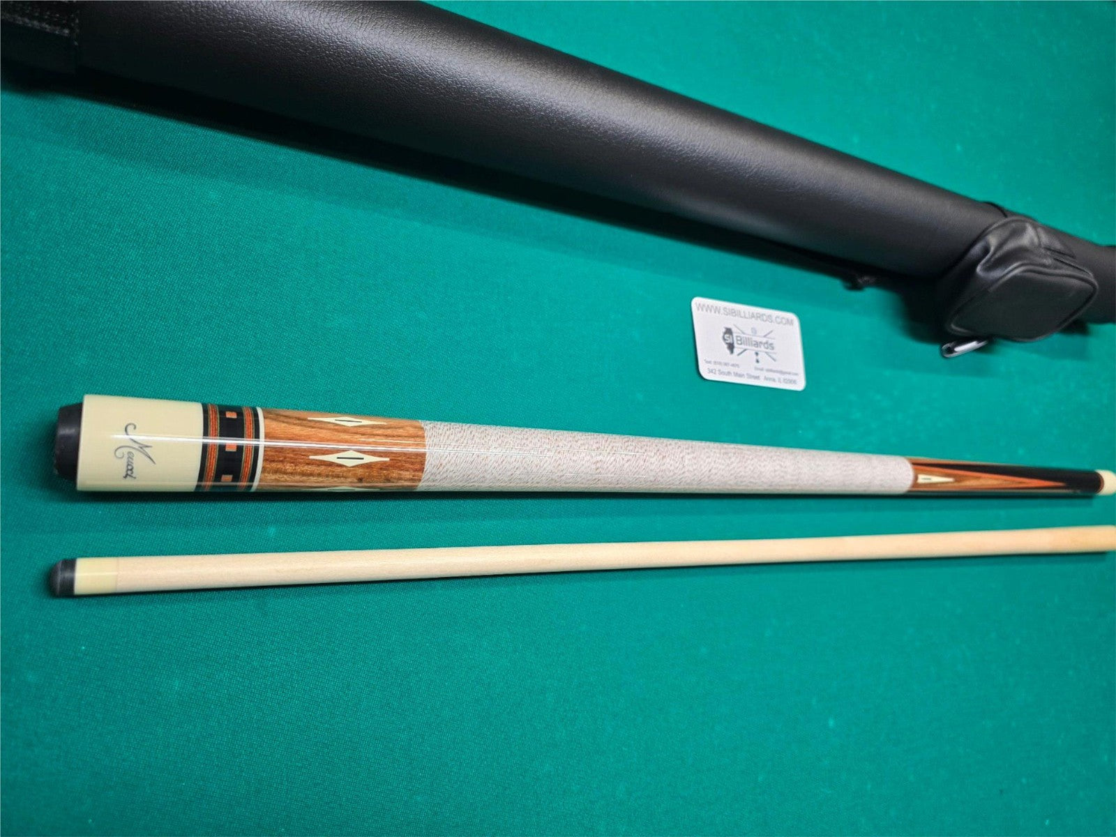 Meucci Brick & Mortar 3 Pool Cue 19oz + 12.5mm Pro Shaft + Free Case