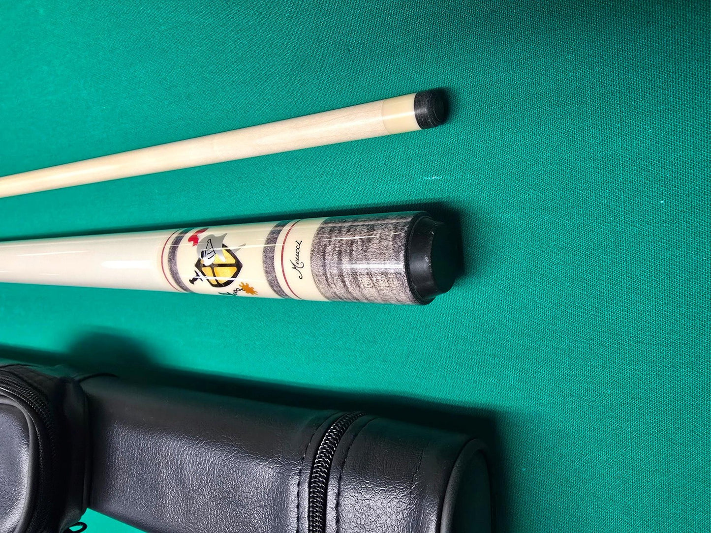 Meucci HOF-7 Pool Cue – 12.5mm Pro Shaft | Medieval Style | FREE 1x1 Hard Case