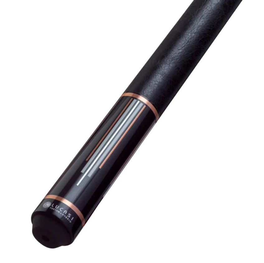 Lucasi Custom Art Deco Rose Gold & Silver Cue! 11.75mm Shaft! Free Shipping!