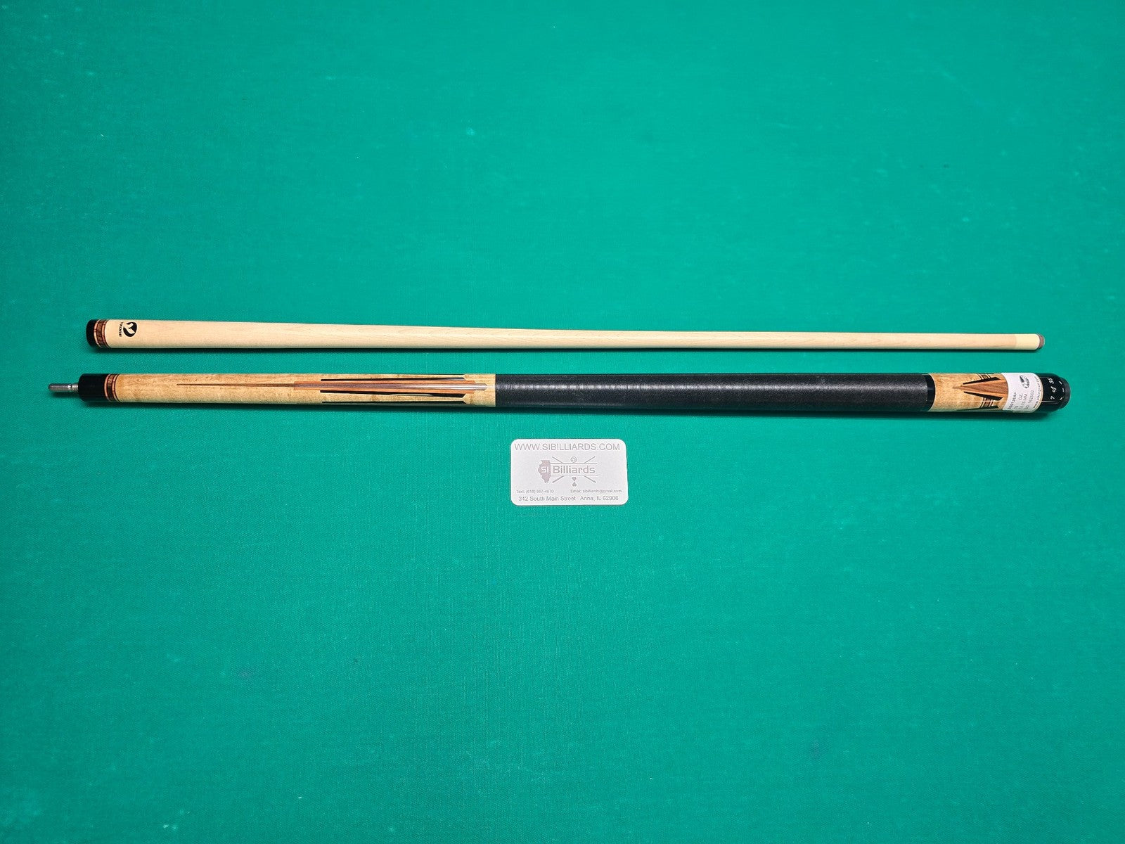 Viking 2026 January SS-0126A Smart Shops Pool Cue!  Premium Birdseye Maple 7/35
