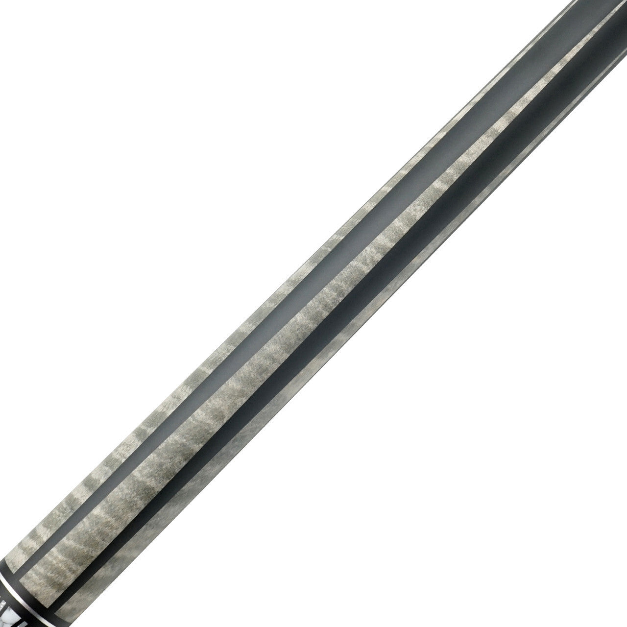 K2 Pool KL171 Cue Matte Black, Gray Curly Point Design W/ K2 LD 11.75MM Shaft!