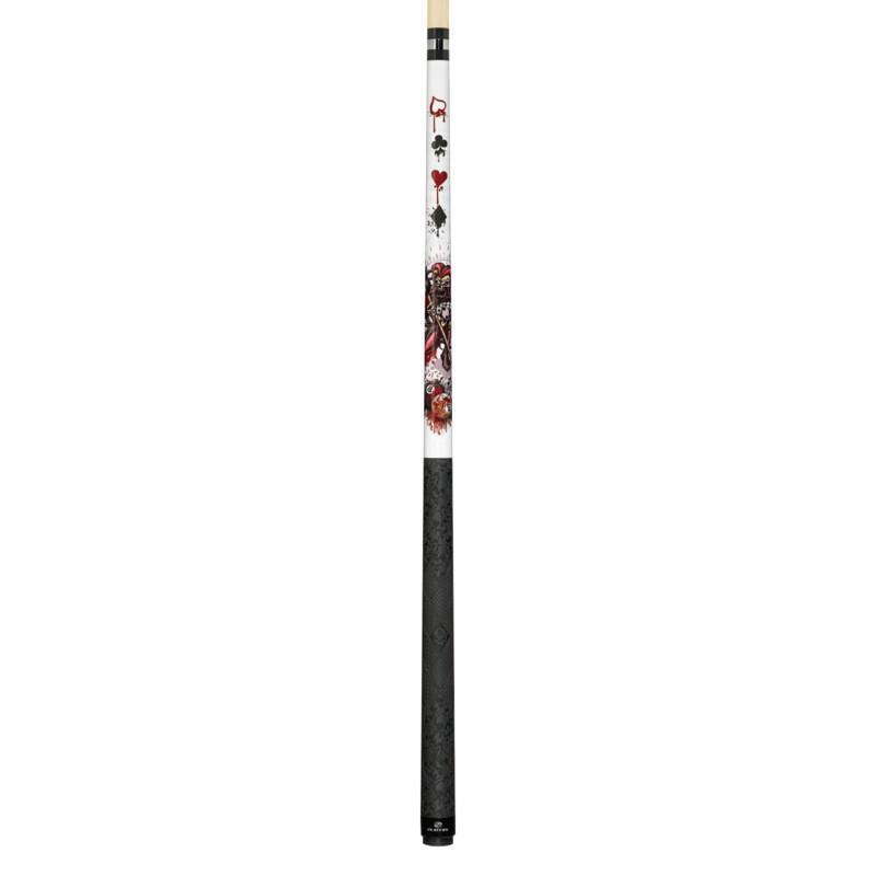 Players D-JS Pool Cue - DJS - Wicked Jester Black Pool/Billiards Cue Stick New!