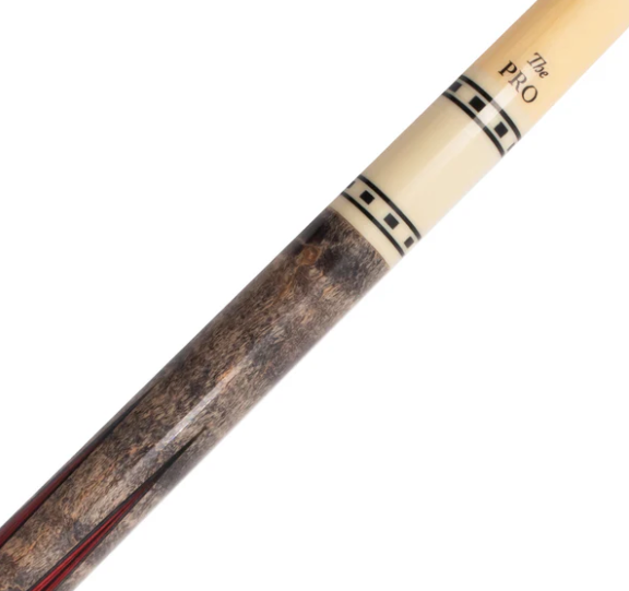 Meucci Economy Cure 7 Red Pool Cue 19oz w/ 12.5mm Pro Shaft! Free Hard Case!8