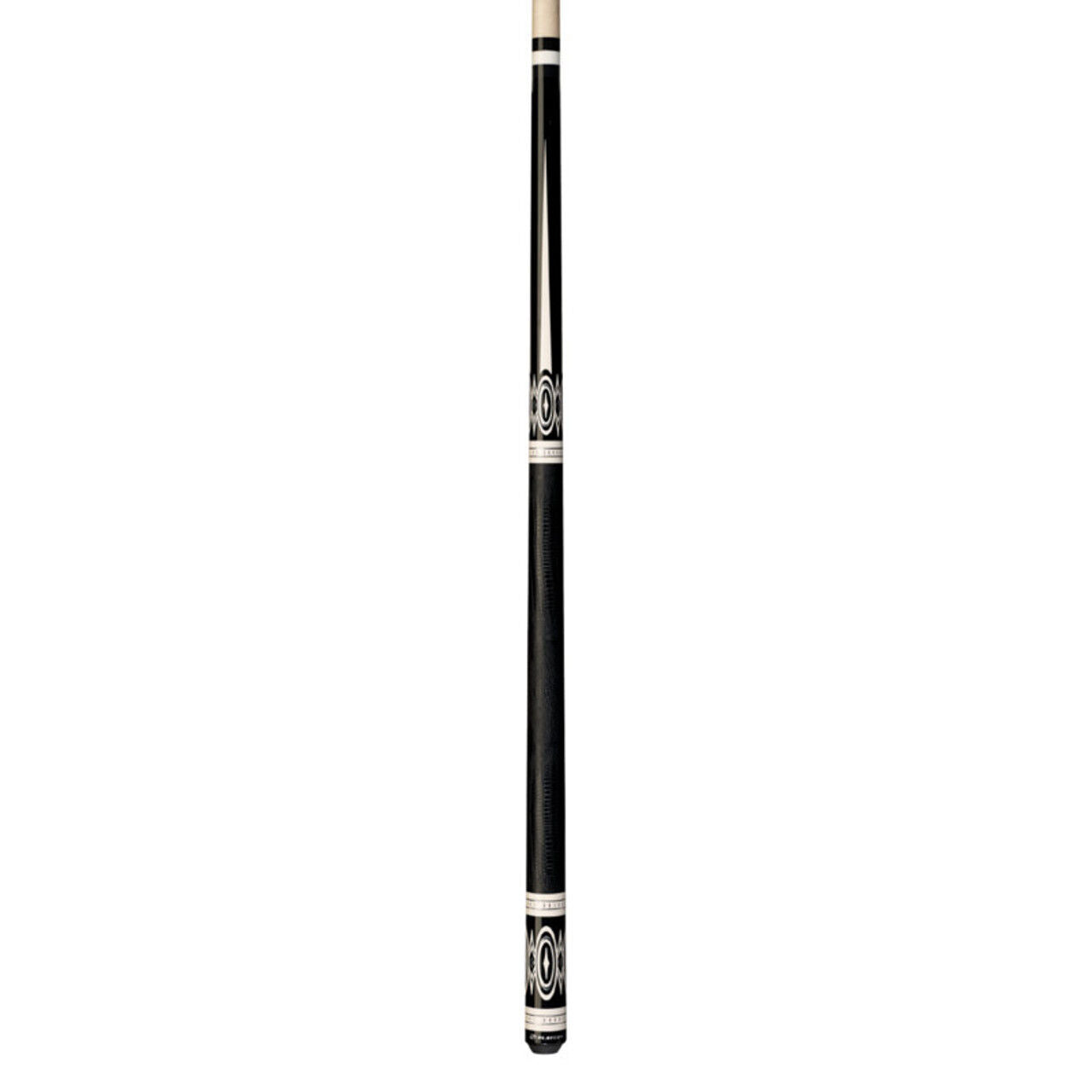 Players G3398 Black and White Cue with Leather Embossed Wrap! Free Shipping!