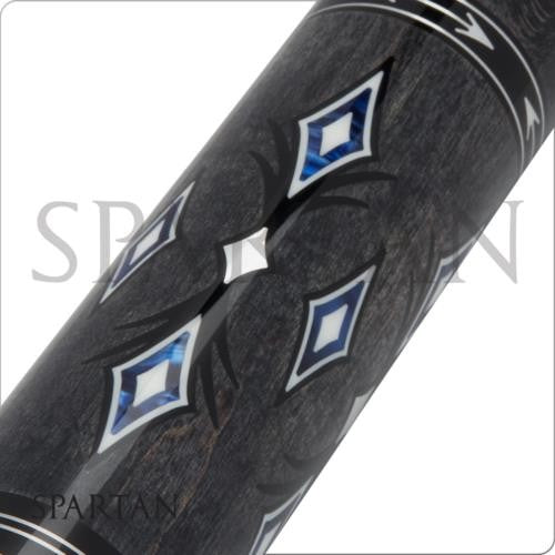 Spartan SPR02 Pool Cue Birdseye Maple Wrapless 12.75mm Low Deflection Shaft