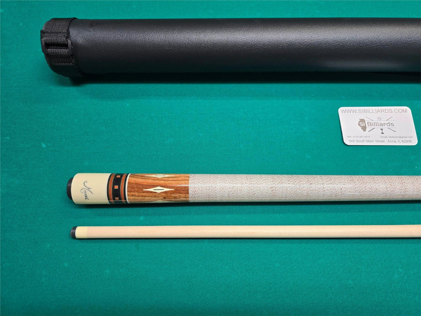 Meucci Brick & Mortar 3 Pool Cue 19oz + 12.5mm Pro Shaft + Free Case