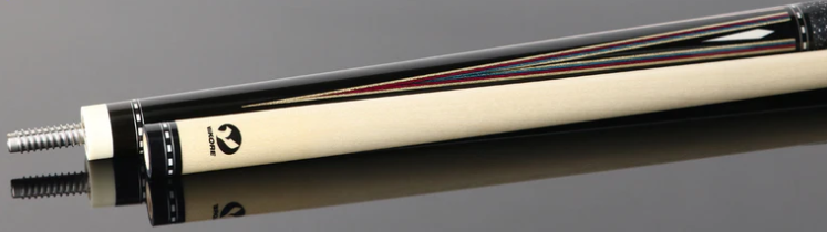 Ariel Carmeli by Viking Diamond Series Silver Diamond Pool Cue with Vikore Shaft