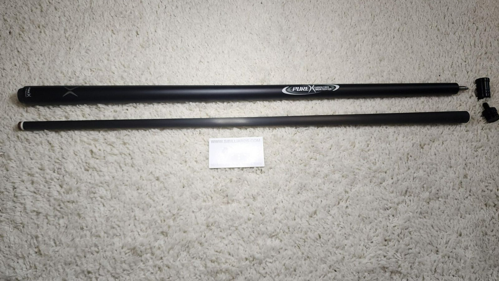 Pure X Carbon Fiber Break Cue With No Wrap! Free Shipping! Just Released!