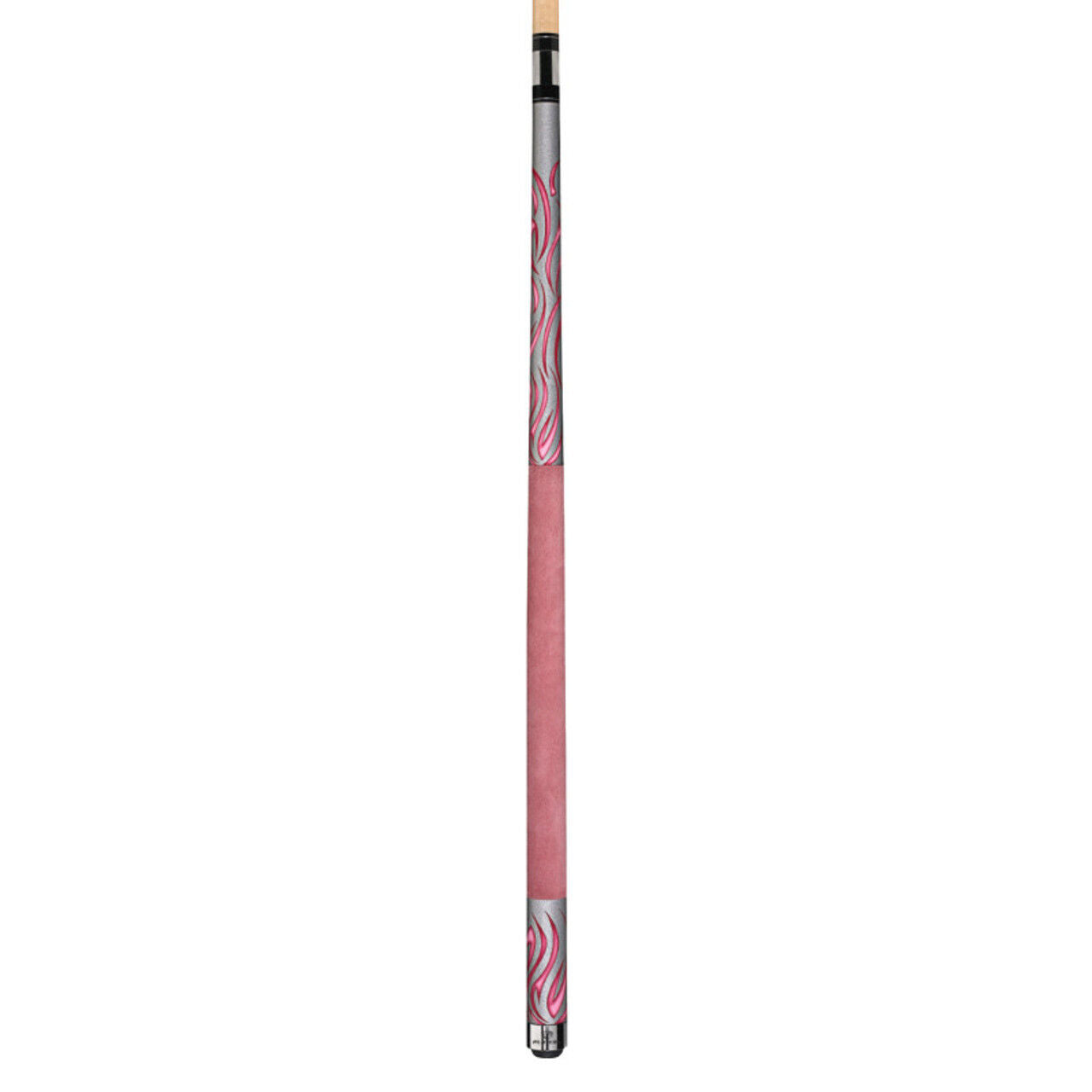 Players F-2780 Pink Flames Cue with Soft Suede Wrap! Free Shipping!!